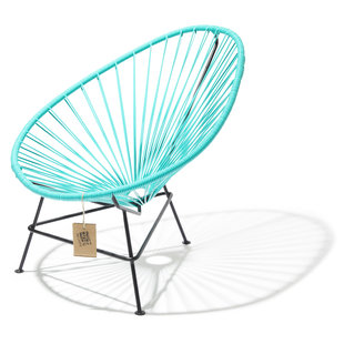 Fauteuil Acapulco pour enfants turquoise