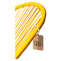 Silla Acapulco Acapulco chair yellow, white frame