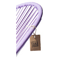 Silla Acapulco Handgemaakte Acapulco stoel lila, wit frame
