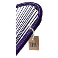 Silla Acapulco Acapulco Stuhl violett, weißes Gestell