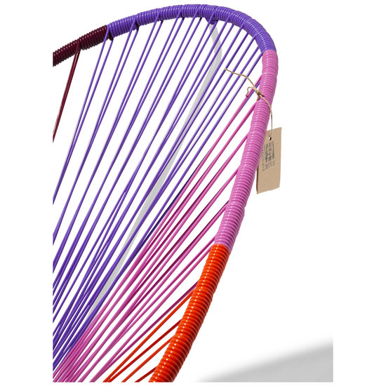 Silla Acapulco Acapulco chair Sunset, white frame