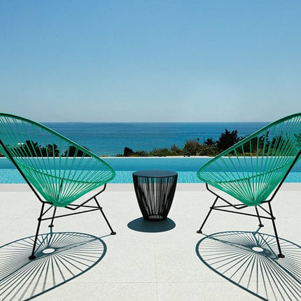 Sedia da esterno - Sedia a dondolo da giardino - Nuova edizione - Acapulco