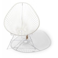 Acapulco chair white, white frame