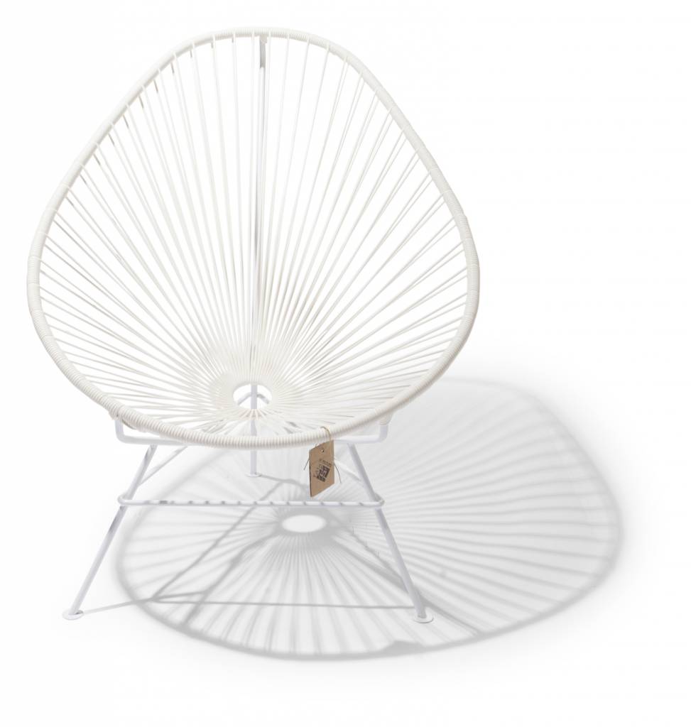 manipuleren bijzonder lineair Acapulco chair white, white frame | The Original Acapulco chair < La Silla  Acapulco >