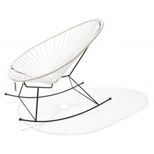 Fauteuil à bascule Acapulco blanc