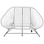 Silla Acapulco Acapulco sofa canapé blanc, adapté pour 2 personnes