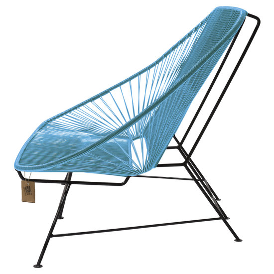 Silla Acapulco Acapulco 2-zitsbank petrol blauw, geschikt voor 2 tot 3 personen