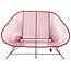 Silla Acapulco Sofa Acapulco rojo, para 2 personas