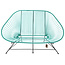 Silla Acapulco Acapulco sofa canapé  turquoise, adapté pour 2 personnes