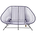 Silla Acapulco Acapulco 2 Seater Sofa purple, suitable for 2 to 3 people