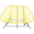 Silla Acapulco Acapulco 2 Seater Sofa canary yellow, suitable for 2 to 3 people