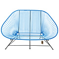 Silla Acapulco Acapulco Zweisitzer Sofa blau, geeignet für 2 bis 3 Personen