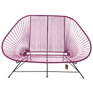 Acapulco sofa canapé violet vin