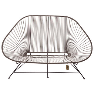 Acapulco 2 Seater Sofa taupe metallic