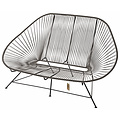Silla Acapulco Acapulco 2-zitsbank chocolade bruin, geschikt voor 2 tot 3 personen