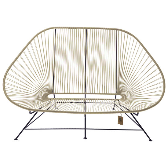 Silla Acapulco Sofa Acapulco beige, para 2 personas