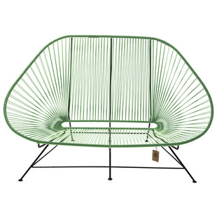 Acapulco sofa canapé vert foncé