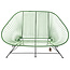 Silla Acapulco Sofa Acapulco verde oscuro, para 2 personas