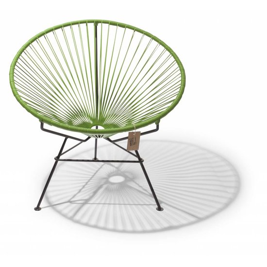 Silla Acapulco Fauteuil Condesa vert olive, par Fair Furniture