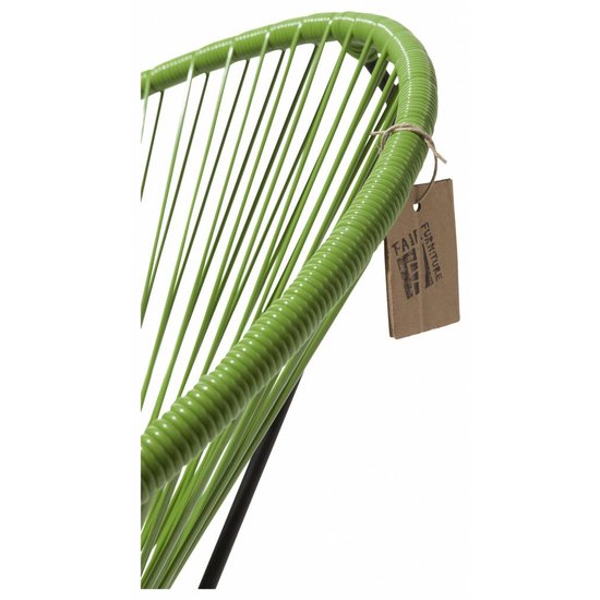 Silla Acapulco Fauteuil Condesa vert olive, par Fair Furniture