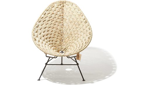 Acapulco Hemp chair and Tule chair (reed)