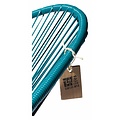 Silla Acapulco Handmade Acapulco chair petrol blue, black frame - Detachable