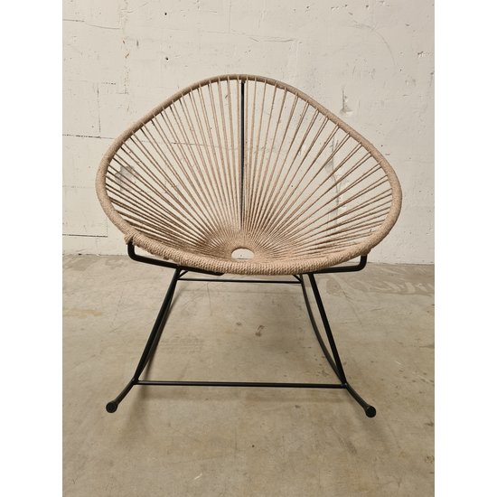 Silla Acapulco Acapulco Schaukelstuhl Hanf, 100% natürlich