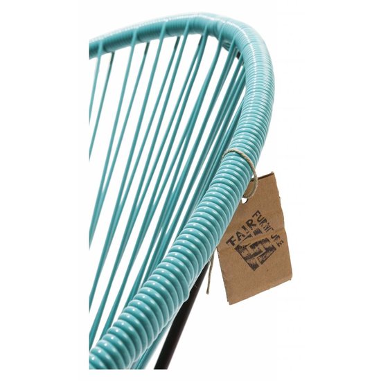 Silla Acapulco Fauteuil Acapulco pour enfants bleu pastel