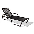 Silla Acapulco Bain de soleil Solas noir, inclinable