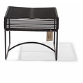 Silla Acapulco Xalapa bench or footrest black