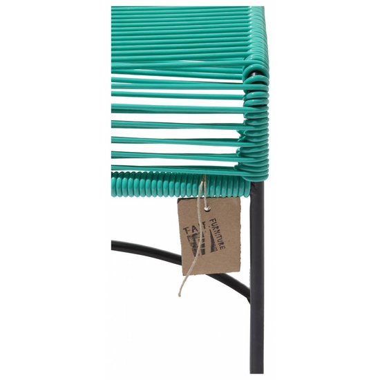 Silla Acapulco Xalapa bankje turquoise