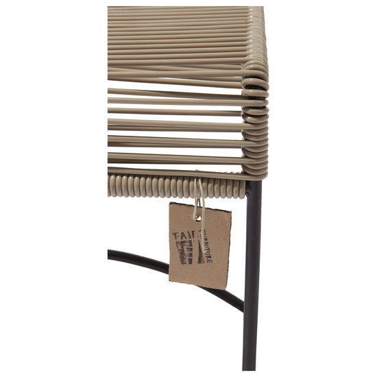 Silla Acapulco Xalapa Hocker oder Fußablage beige