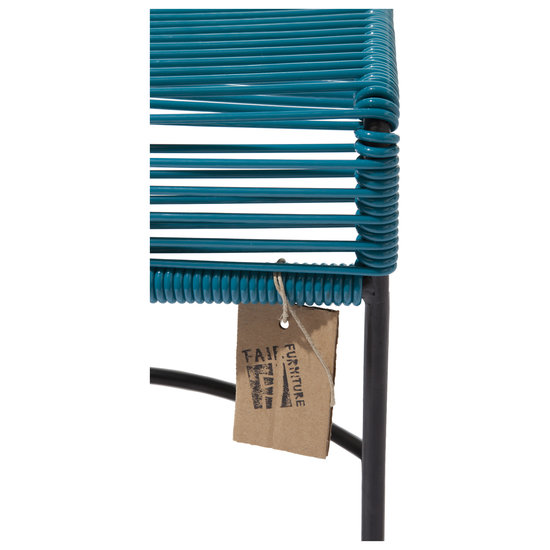 Silla Acapulco Xalapa bankje petrol blauw