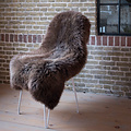 Silla Acapulco Natural Sheepskin Texel brown
