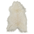 Silla Acapulco Natural Icelandic Sheepskin white