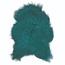 Silla Acapulco Mouton naturel teinte Texel turquoise