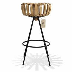 Bamboo barstool Daisy