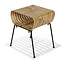 Fair Furniture Taburete bajo bambú Rib