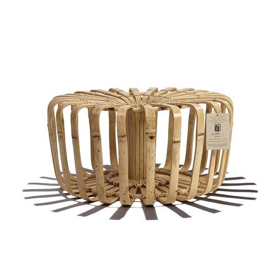 Fair Furniture Pouf en bambou Daisy XL