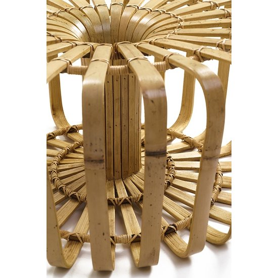 Fair Furniture Bambú taburete otomano Daisy XL