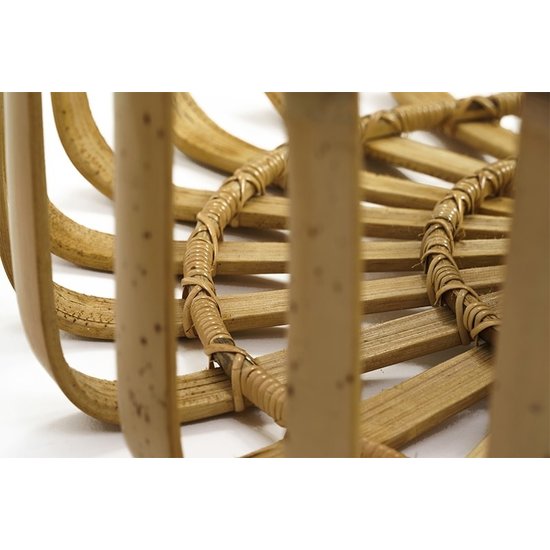 Fair Furniture Pouf en bambou Daisy XL