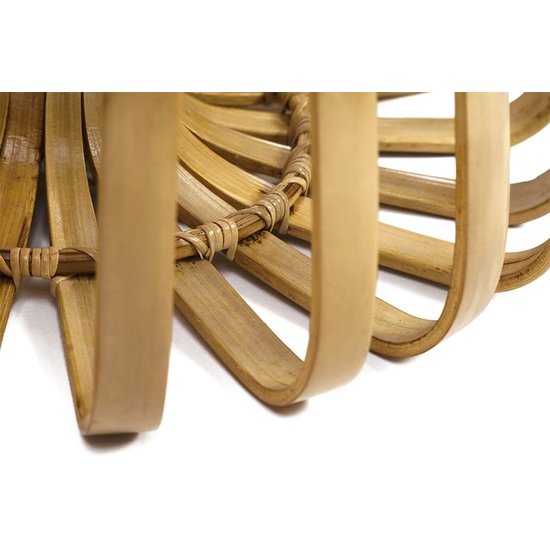 Fair Furniture Pouf en bambou Daisy