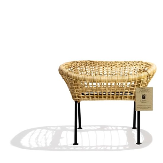 Fair Furniture Sgabello Ubud, rattan