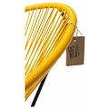 Silla Acapulco Condesa rocking chair yellow