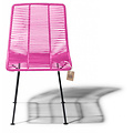 Silla Acapulco Chaise de salle à manger fuchsia