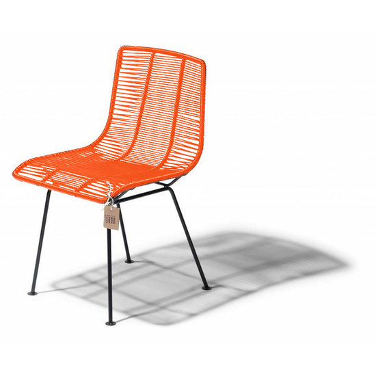Silla Acapulco Rosarito eetkamerstoel oranje