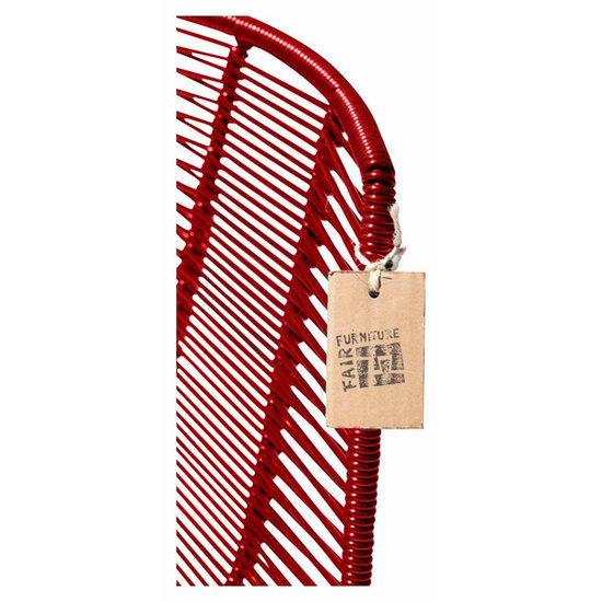 Silla Acapulco Rosarito eetkamerstoel rood