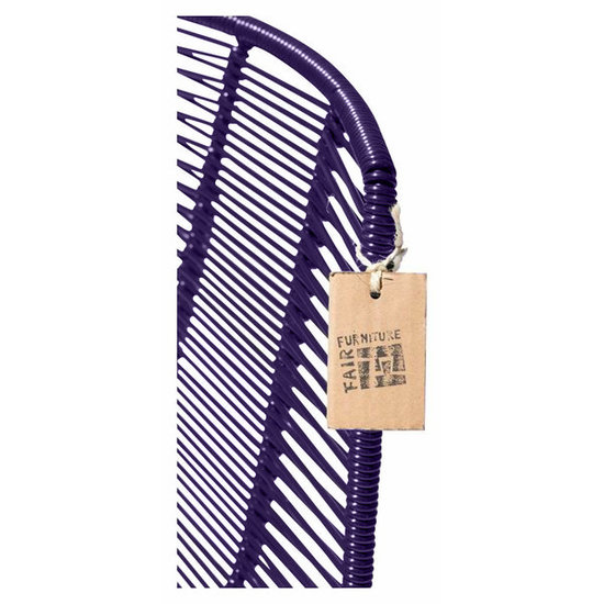 Silla Acapulco Sedia da pranzo Rosarito viola