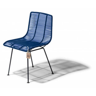 Rosarito wire chair navy blue