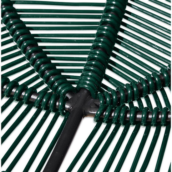 Silla Acapulco Silla colgante Boba verde oscuro